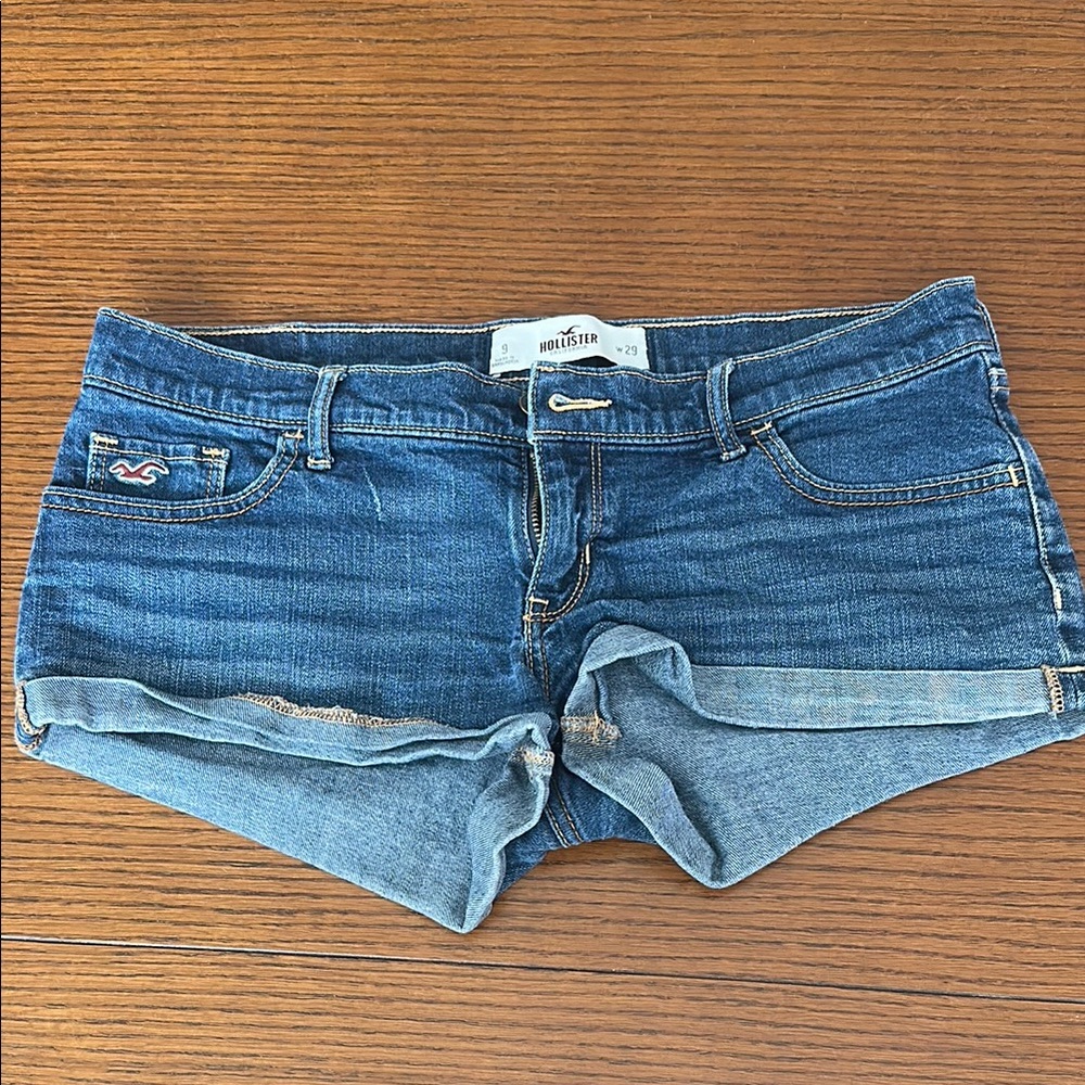 Hollister Blue Denim Shorts